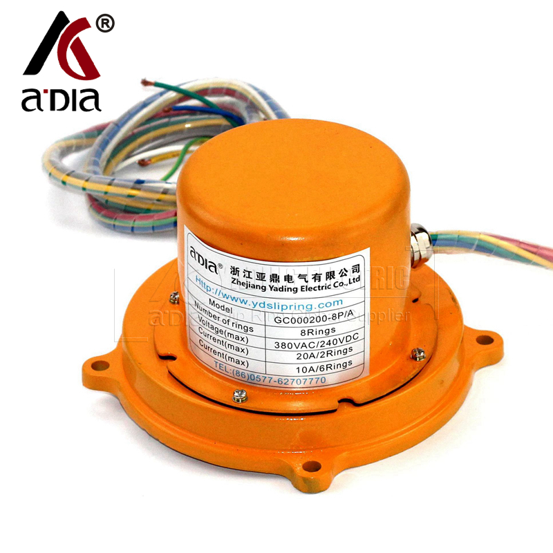 Slip ring on Construction Machinery  GC00200-8P-A(8rings)