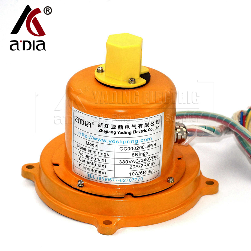 Slip ring on Construction Machinery GC00200-8P-B(8ring)