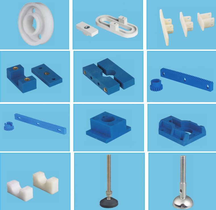 packing machine plastic parts 